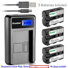 Kastar Battery LCD Charger for