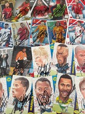 match attax, Shoot Out And Other Signed Cards.37