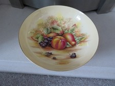 RARE* AYNSLEY ORCHARD GOLD FRUIT BOWL 10.25 INCH DIA *SPECIAL OFFER*