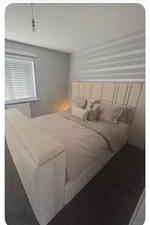 Hydraulic TV Bed Cream