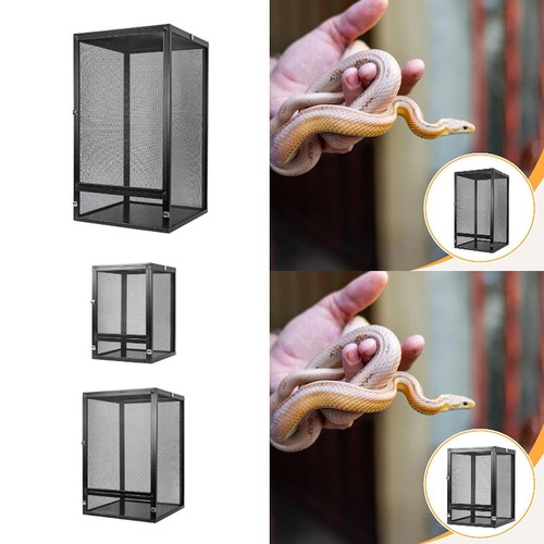Aluminum snake cage reptile - aluminum,