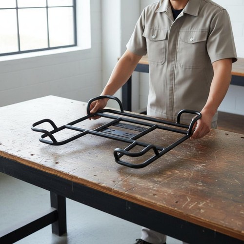 Electric moped cargo rack - electric,