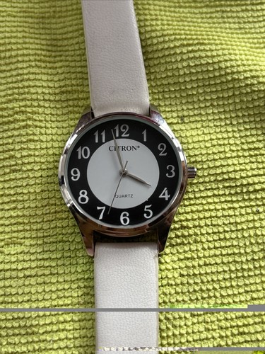 Citron quartz watch with new - watch,