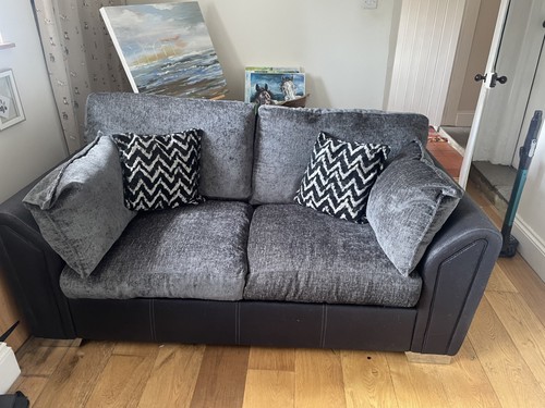Seater sofa bed grey - seater,