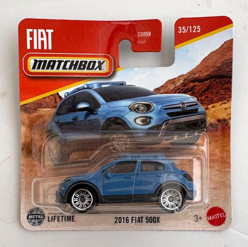 Matchbox 2016 fiat 500x model - matchbox,