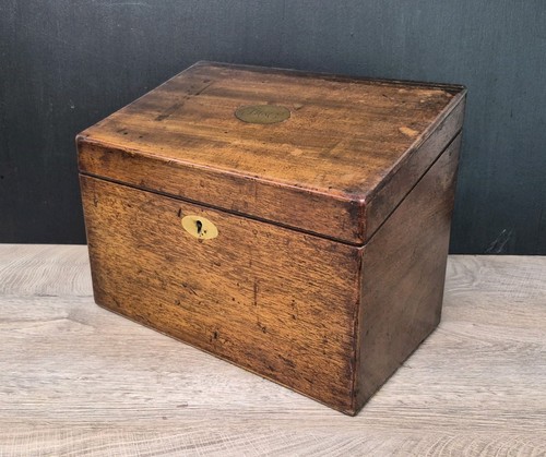 Antique stationery cabinet box - stationery,