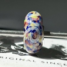 Trollbeads event limited pink based multi coloured trollstone