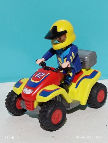 Playmobil figure pilot quad - playmobil,