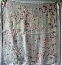 Vintage Square Silk Scarf