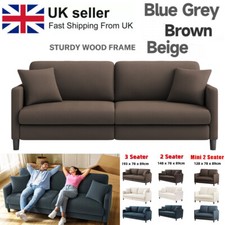 2 / 3 Seater Teddy Velvet Sofa