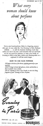 1951 advert for bourjois - 1951,