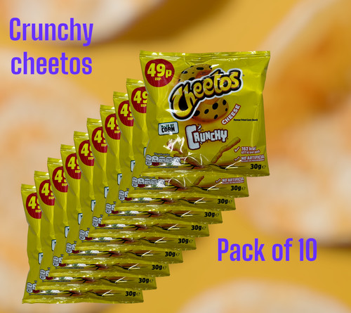 Cheetos crunchy cheese snacks - cheetos,