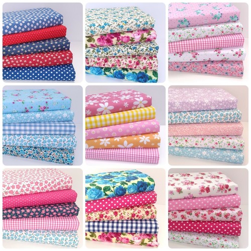 Floral fabric bundles fat - floral,