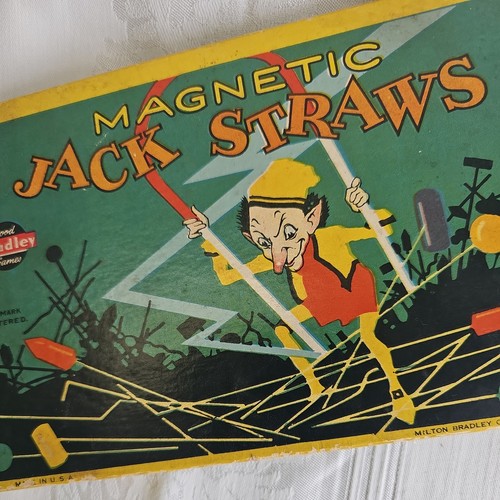 Vtg 1920 magnetic jack - vtg, straws