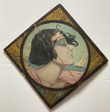 Vintage 1920s Oil Painting