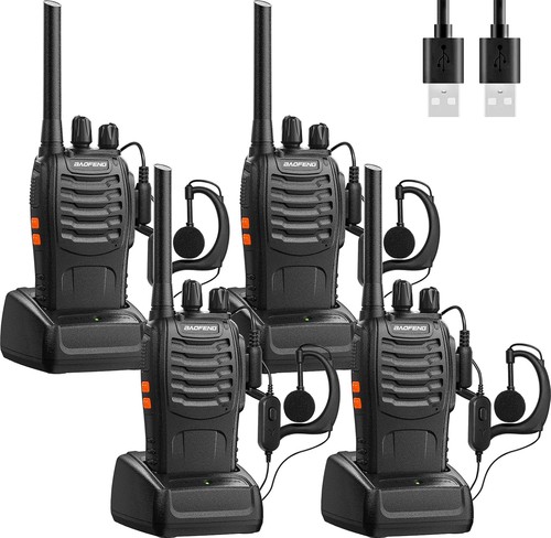 Baofeng walkie talkies pack - walkie, 4
