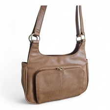 Smart Claire Langford London Tan Shoulder Bag / Handbag VGC