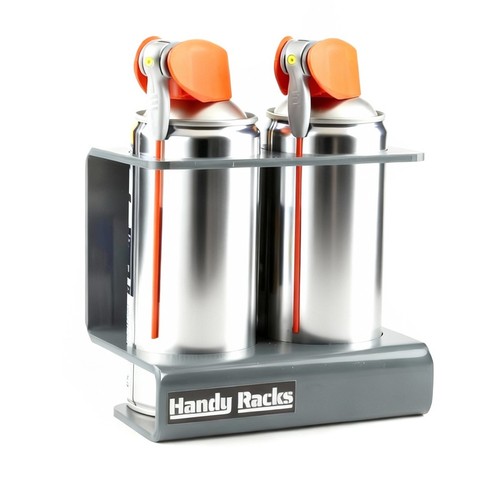 Dual aerosol spray can holder - aerosol,