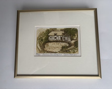 Glynn Thomas Etching Signed And Numbered Print 77/150 Fulling Mill Alresford