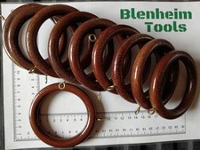 10 x Vintage Large Wooden