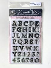 My Favourite Things Cooper Alphabet stamp set
