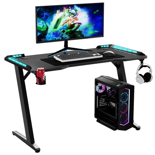 Gaming desk led - desk,