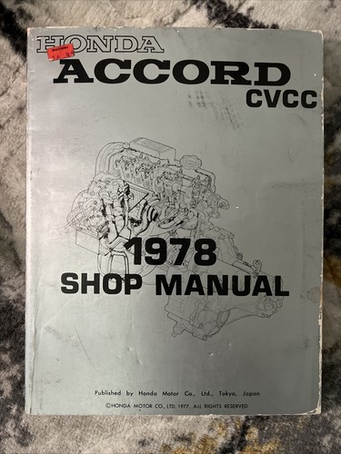 Honda accord cvcc 1978 - honda,