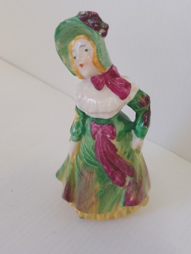 Art deco handpainted - deco, green