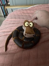 Disney Store Jungle Book Kaa Posable Bendable Snake Plush Soft Toy 1m Long