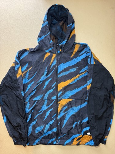 Adidas hooded windbreaker - hooded,