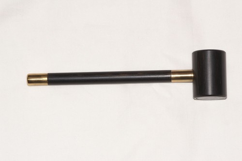 Ebony loading mallet with ball - loading,