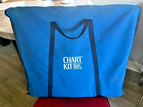 Vintage bba small boat chart - bba,