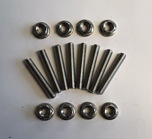 Exhaust header stainless studs - exhaust,