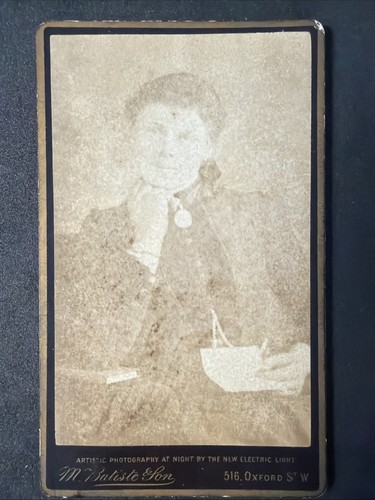 Cdv lady letter batiste - cdv,