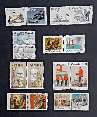 Canada stamps eight - stamps,
