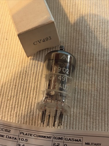 Cv491 ecc82 test good - -,