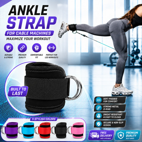 Ankle straps for - ankle, cable