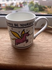 Interesting Thoughts Of Edward Monkton Pink Unicorn Mug