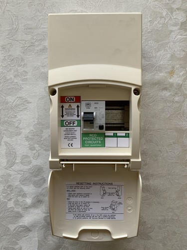 Metal consumer unit plastic - consumer,