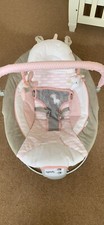 Ingenuity Flora the Unicorn Soothing Baby Bouncer - slightly used
