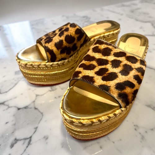 Christian louboutin leopard - christian,