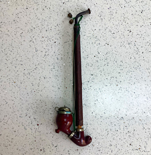 Estate wood tobacco - pipe, bent
