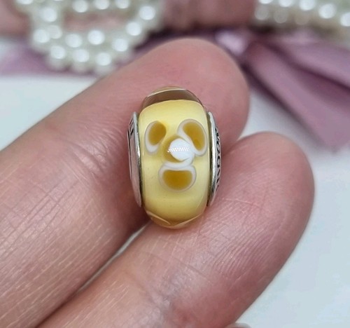 Genuine pandora yellow flowers - yellow,