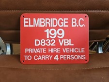 Vintage Metal Taxi Private