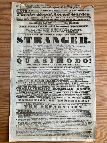Original playbill theatre - playbill,