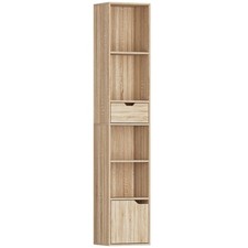 Tall Bookshelf Storage Unit