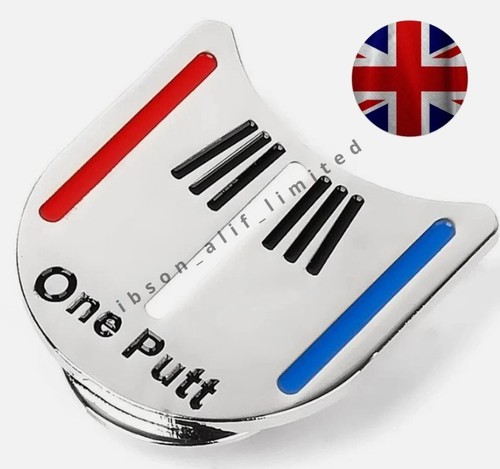 Golf ball marker - marker, clip
