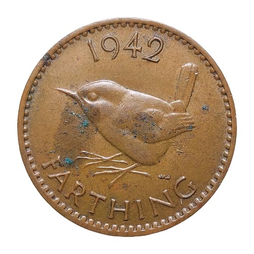 1942 great britain farthing - 1942,