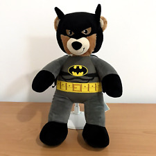 Build a Bear - DC Comics - Batman - Soft Grey & Back Bear with Cape - 2017