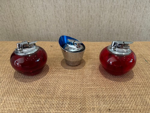 Trio vintage ronson ruby - vintage,